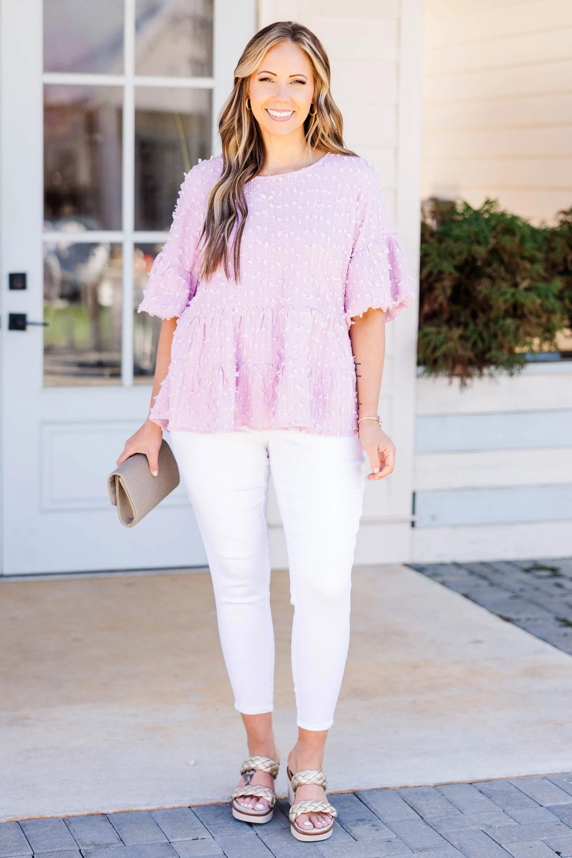 A Rosy Smile Top, Blush