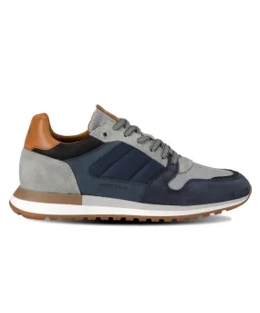 Ambitious Grizz Mens Sneaker Navy Grey