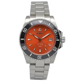 Aquacy 1769 Hei Matau Men's Automatic 300M Orange Dive Watch 1769.O.B.S