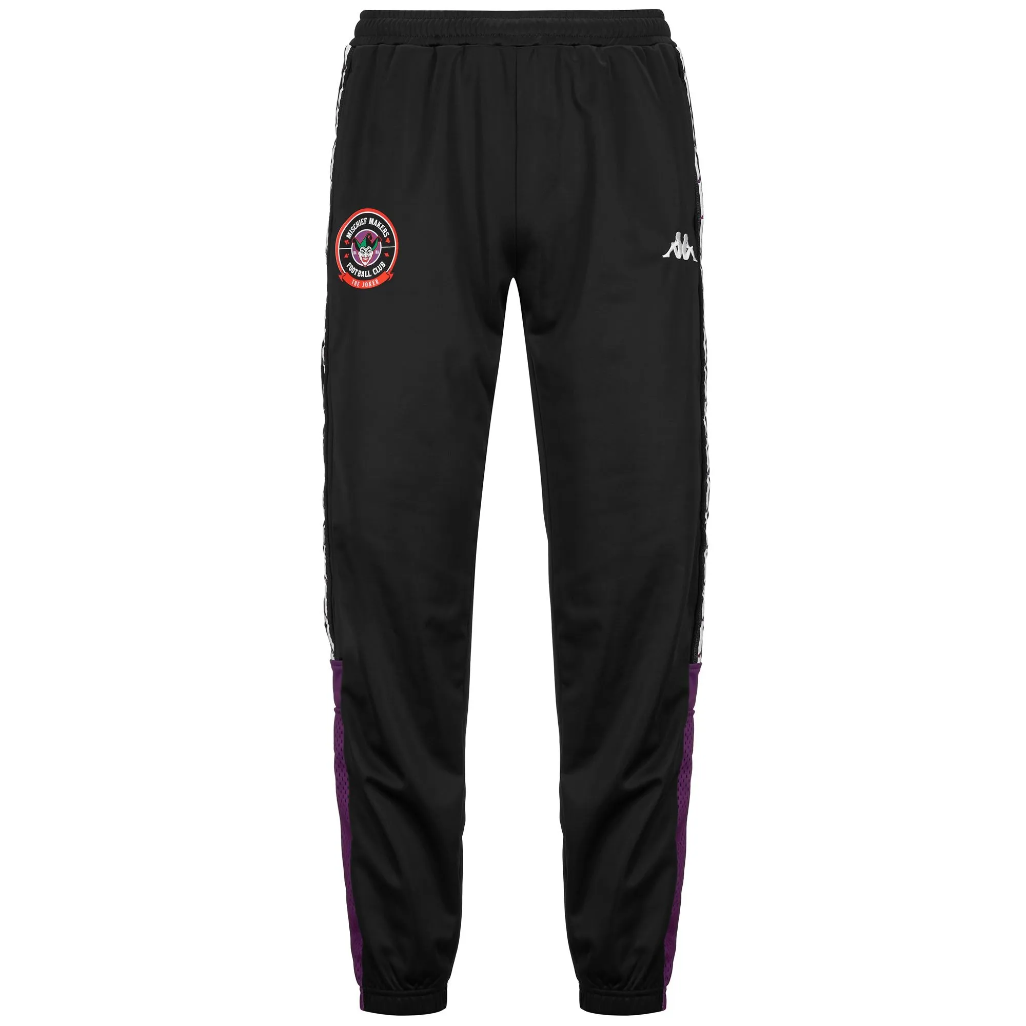 AUTHENTIC JAYEN WARNER BROS - Pants - Sport Trousers - Man - BLACK-VIOLET GRAPE