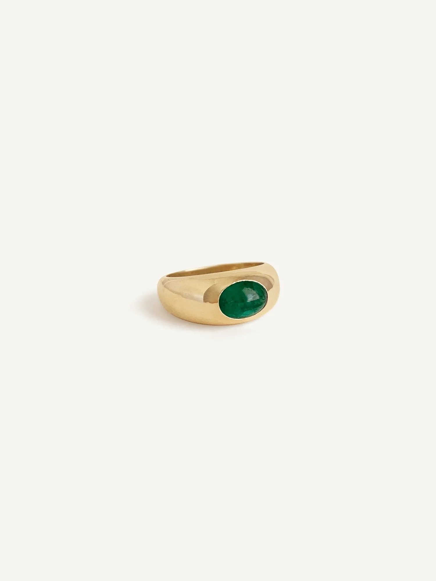 Avery Dome Ring Emerald