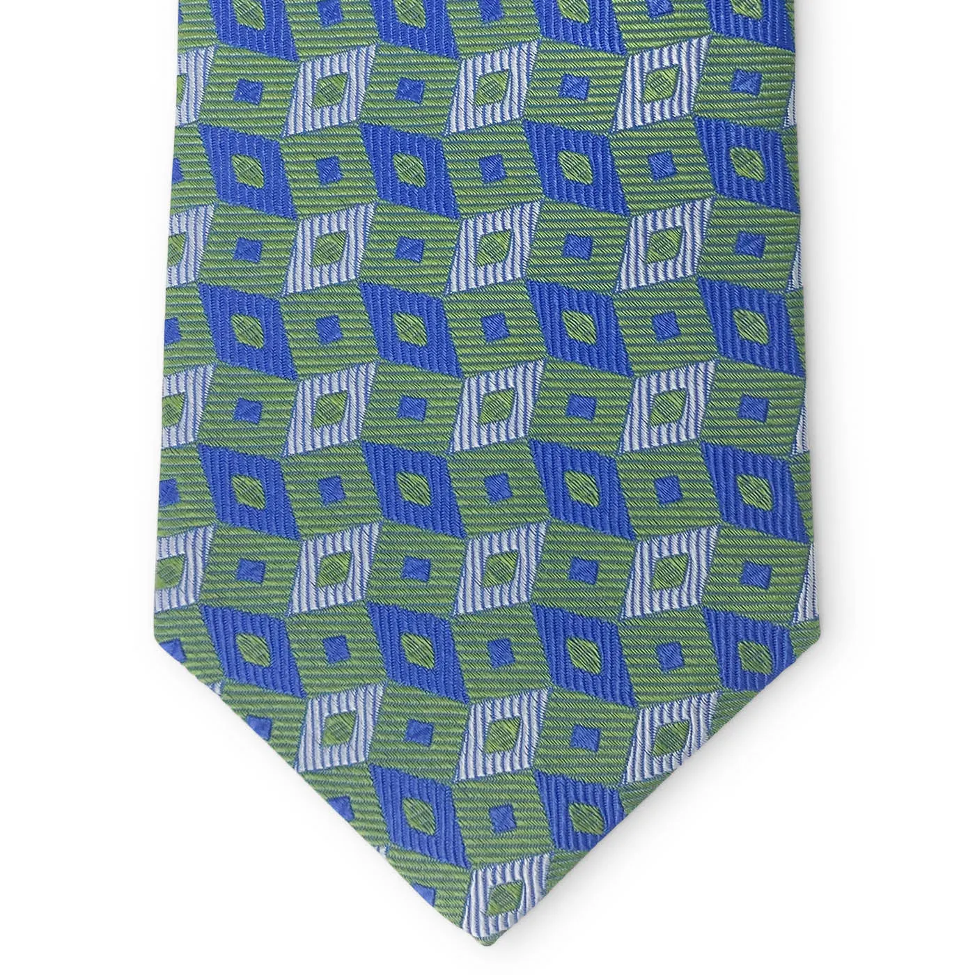 Bespoke Rhombus: Tie - Green