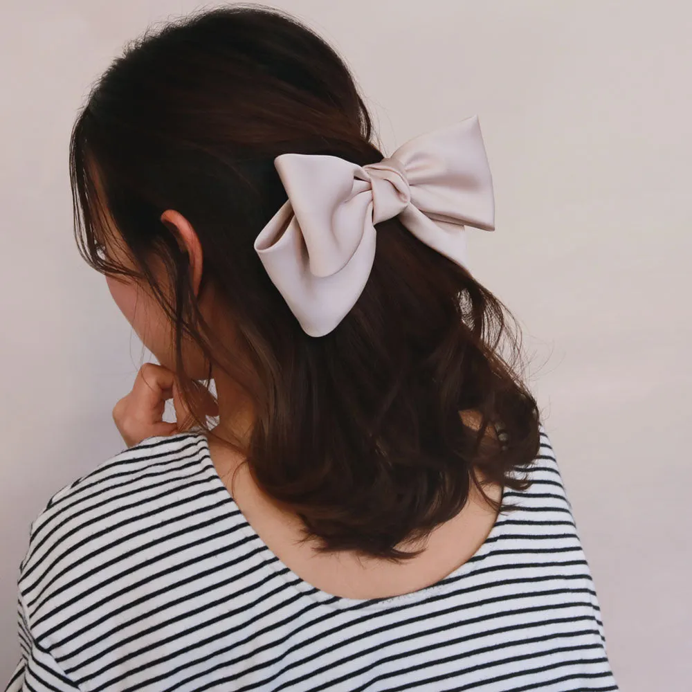 Big Bow Hair Barrette