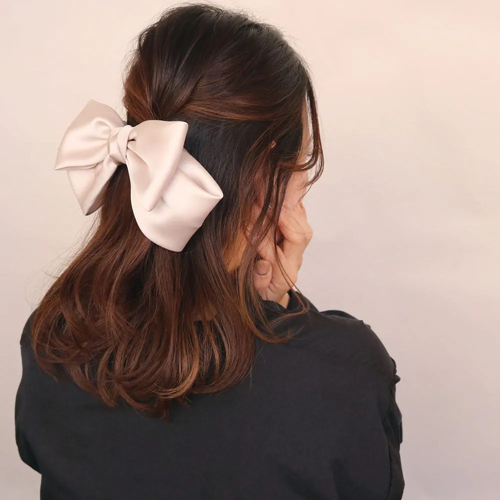 Big Bow Hair Barrette