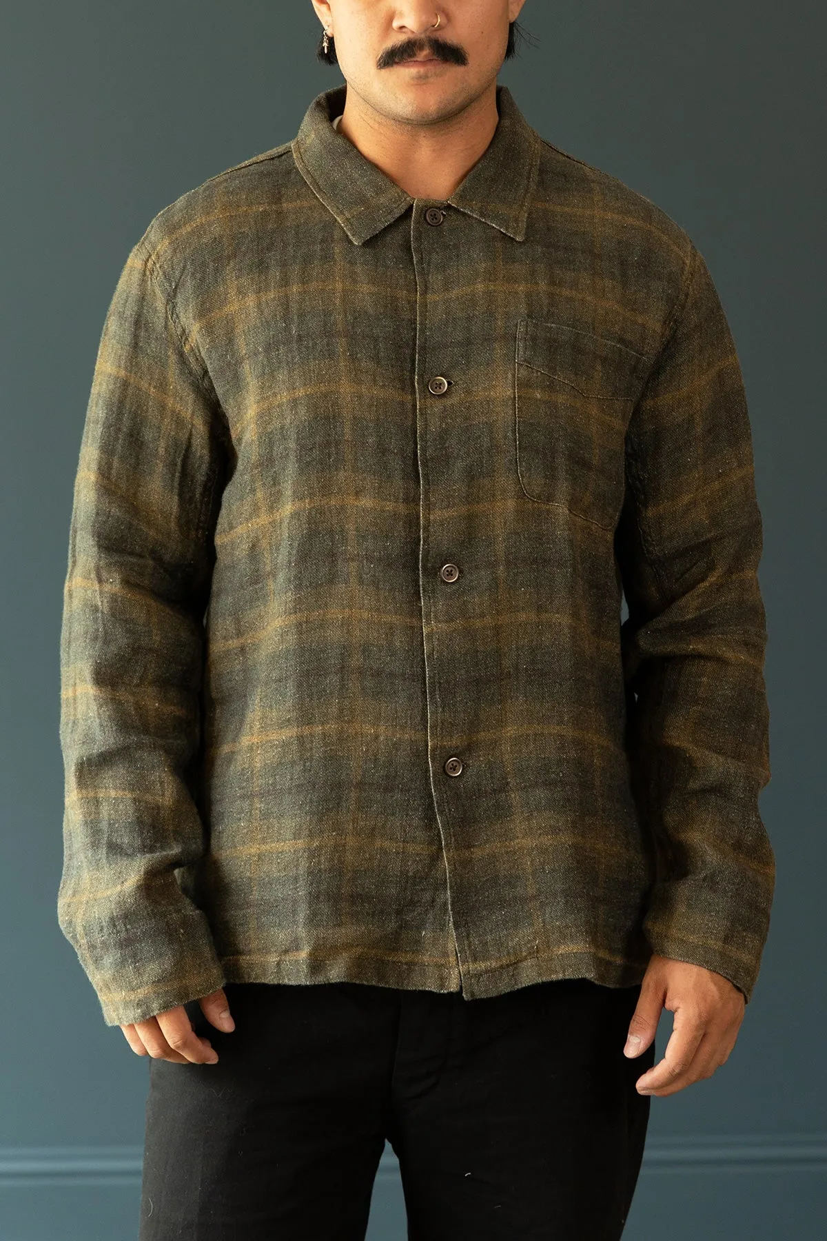 Box Shirt - Mirage Wax Check