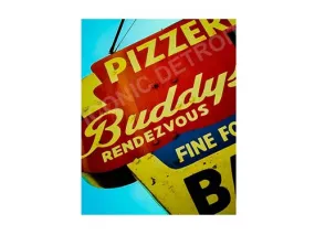 Buddy's Pizza Luster or Canvas Print $35 - $430