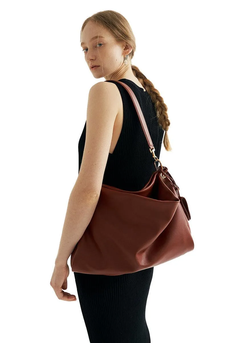 Burgundy Wave Bag