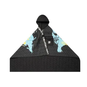 Chinatown Market Global Citizen Hooded Blanket 'Black'