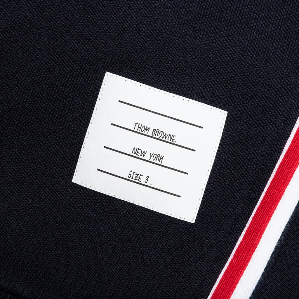 Classic Loopback RWB Side Stripe Sweatpants - Navy