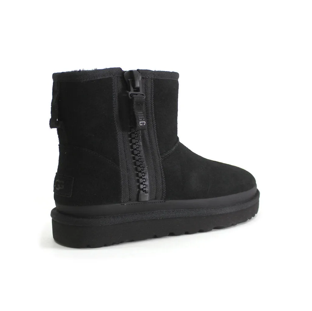 Classic Mini Zipper Tape Logo Women's Boots