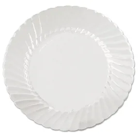 Classicware Plates, Plastic, 6 Dia, Clear, 18/bag, 10 Bags/carton