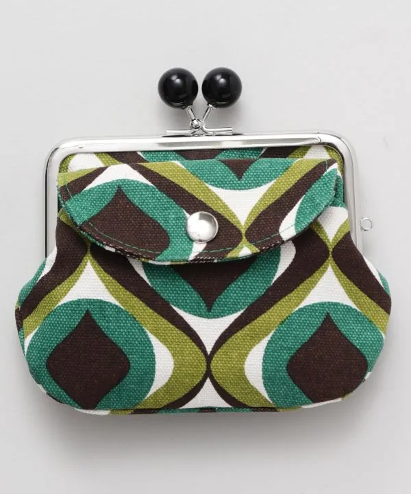 Classy Retro Twin GAMAGUCHI Purse