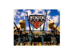 Comerica Park Entrance Luster or Canvas Print $35 - $430