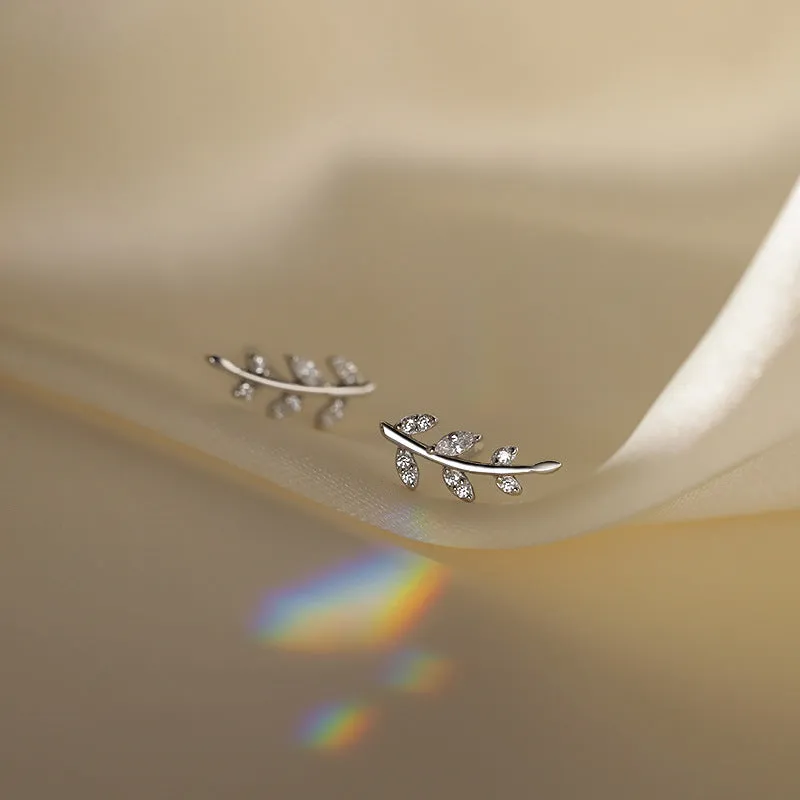 Crystal Butterfly Earrings