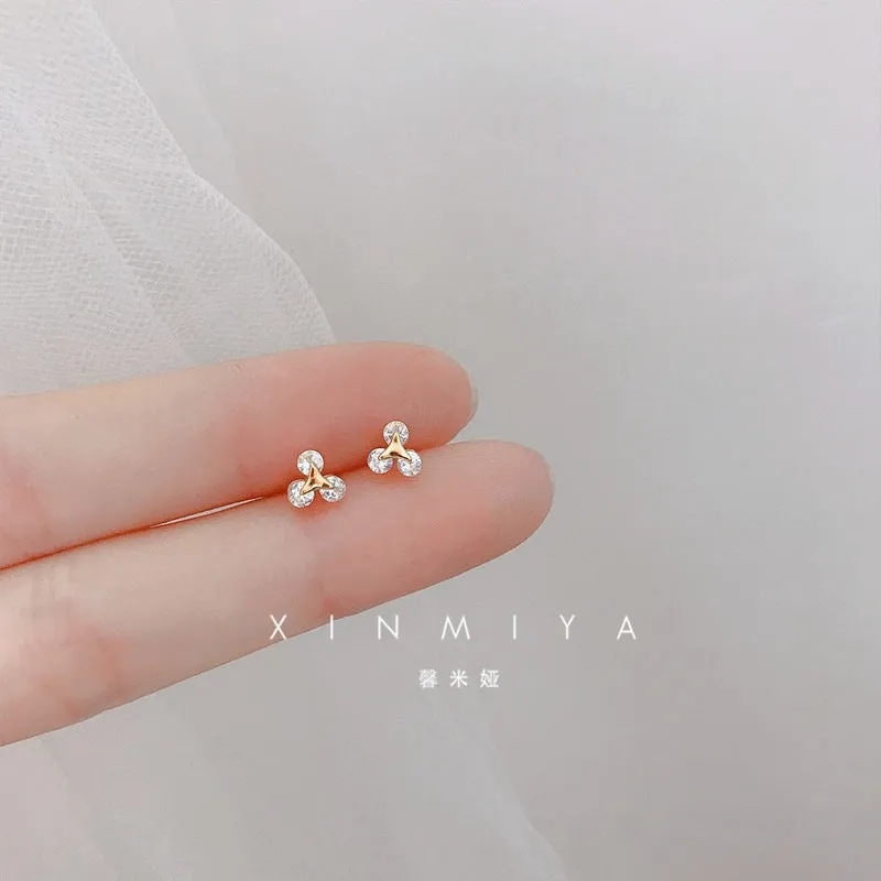 Crystal Butterfly Earrings