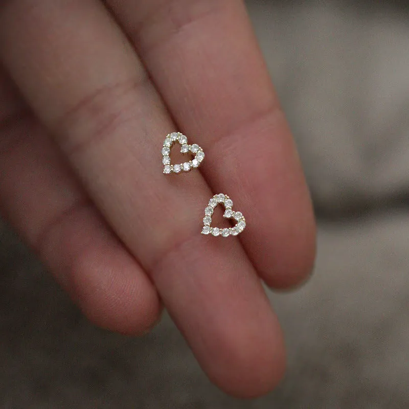 Crystal Butterfly Earrings