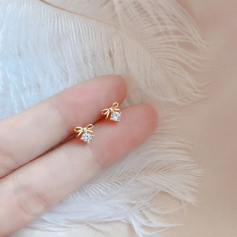 Crystal Butterfly Earrings