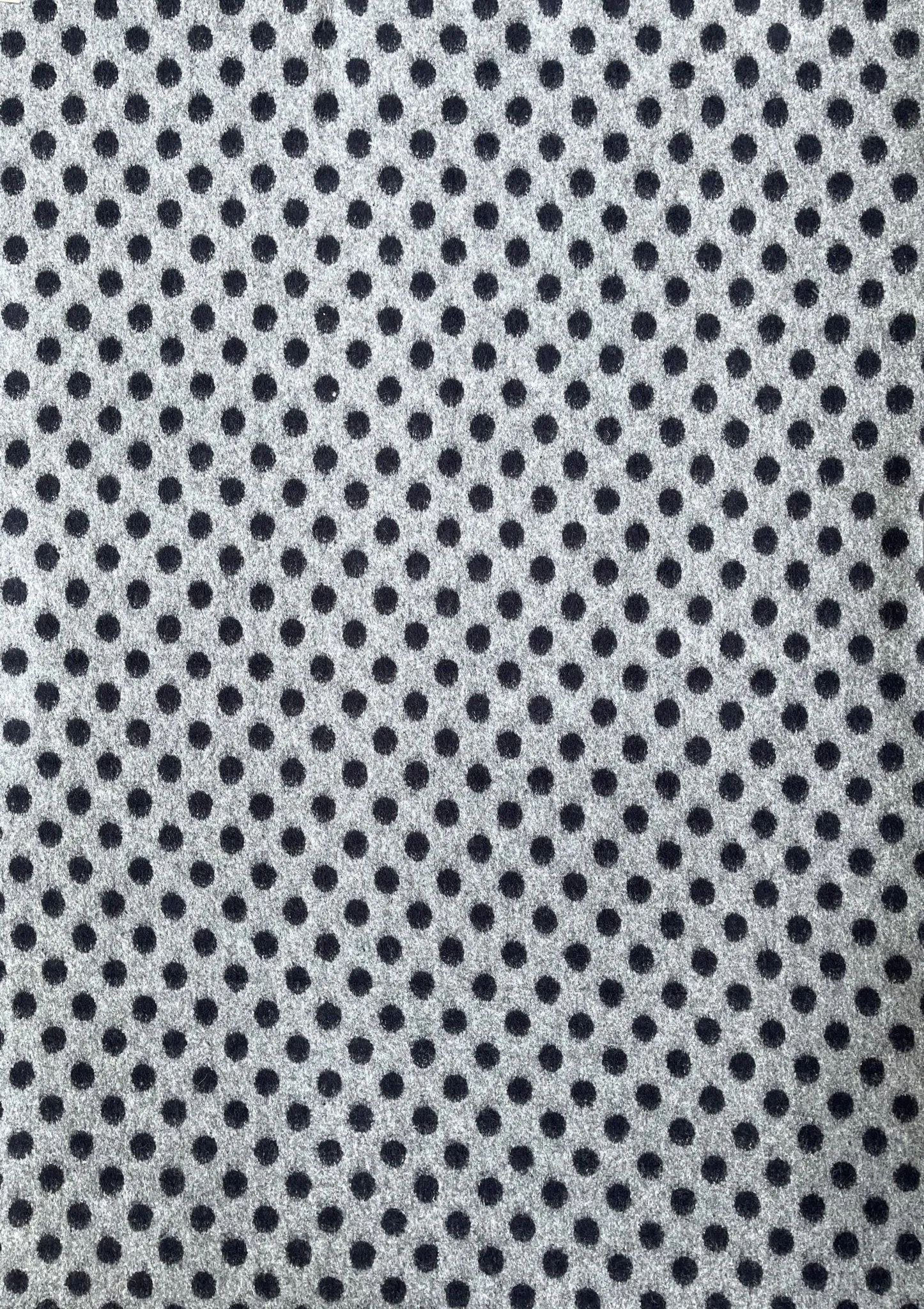 Designer Printed Polka Dots Wool Fabric