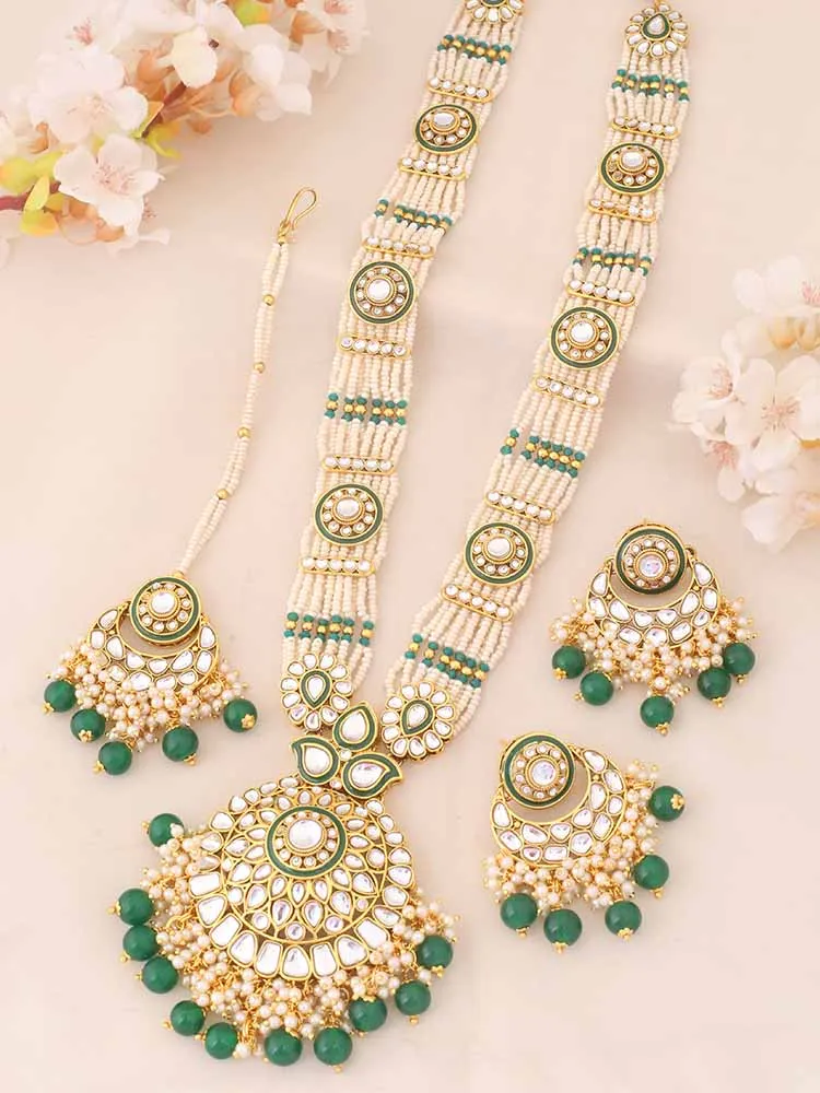 Emerald Aafiya Jewellery Set