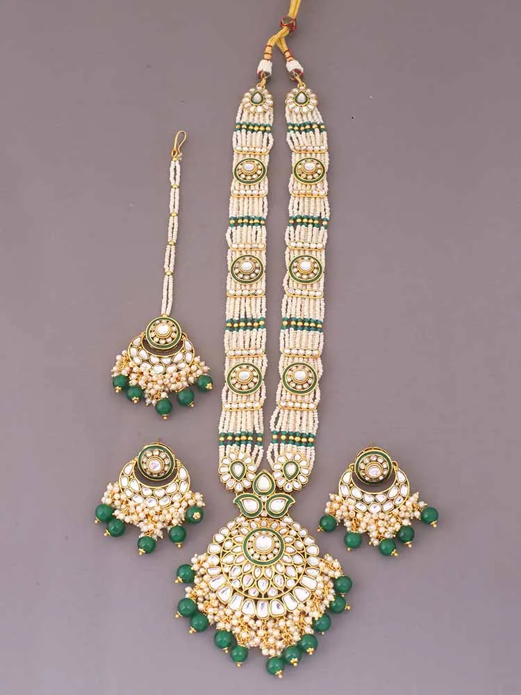 Emerald Aafiya Jewellery Set