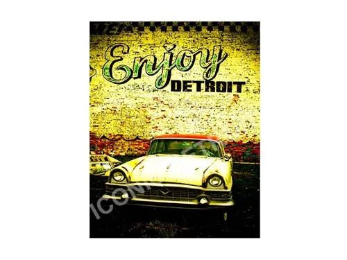 Enjoy Detroit Luster or Canvas Print $35 - $430