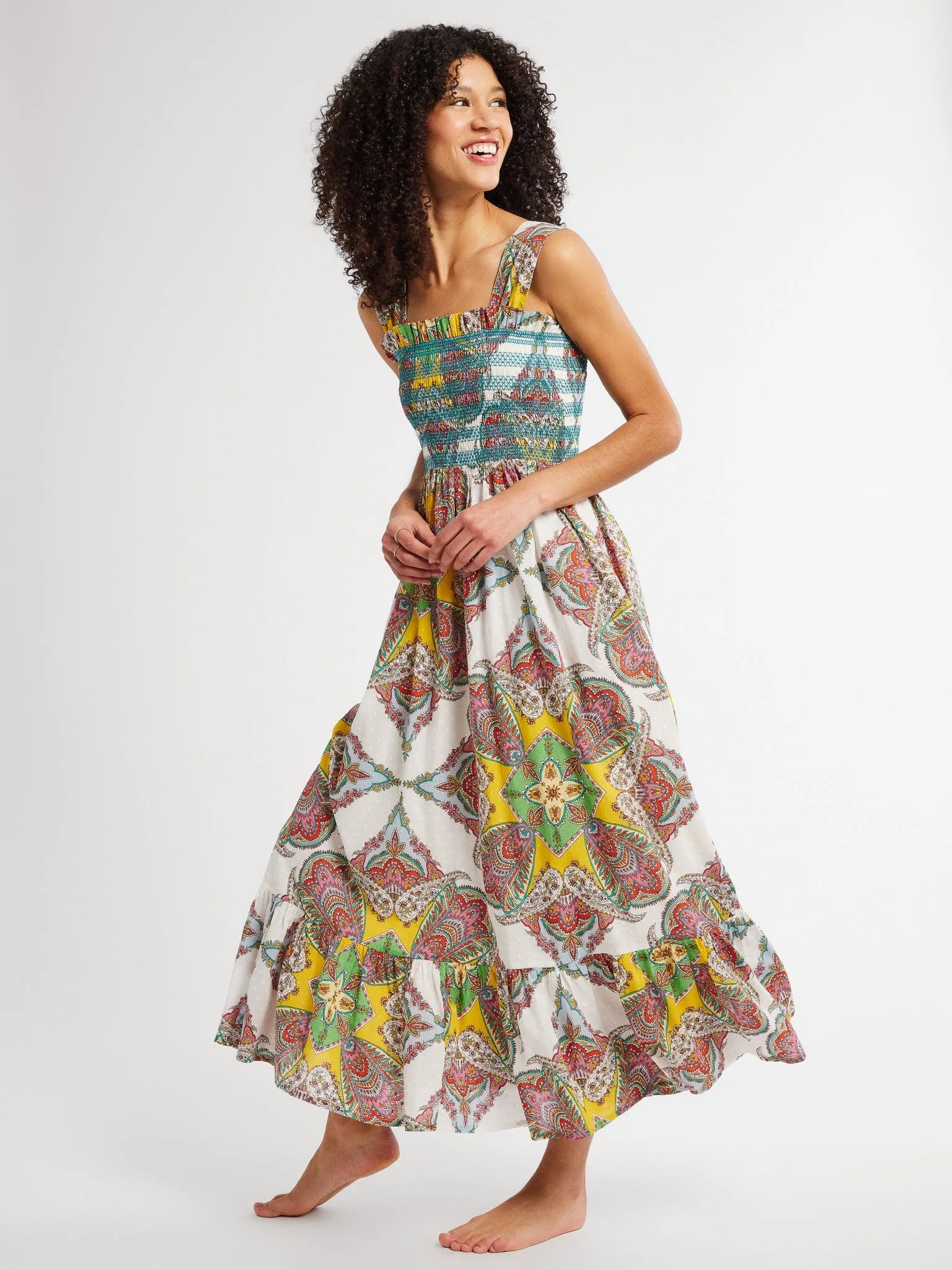 Garden Dress in Kaleidoscope