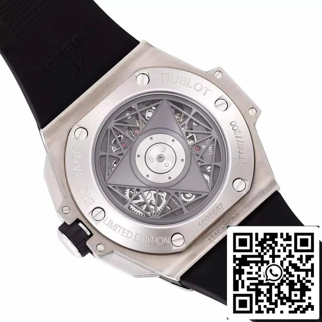 Hublot Big Bang Sang Bleu 418.NX.1107.RX.MXM19 1:1 Best Edition BBF Factory Black Strap