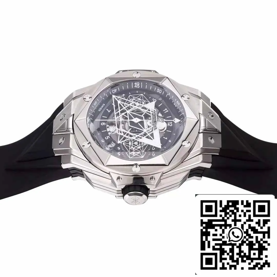 Hublot Big Bang Sang Bleu 418.NX.1107.RX.MXM19 1:1 Best Edition BBF Factory Black Strap