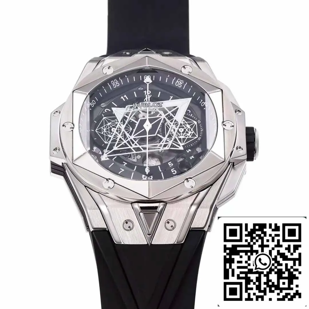 Hublot Big Bang Sang Bleu 418.NX.1107.RX.MXM19 1:1 Best Edition BBF Factory Black Strap