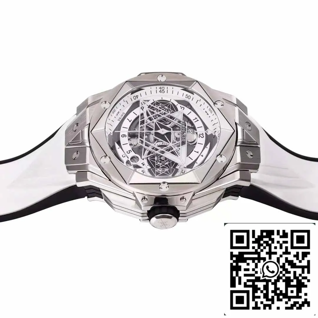 Hublot Big Bang Sang Bleu 418.NX.2001.RX.MXM20 1:1 Best Edition BBF Factory White Strap