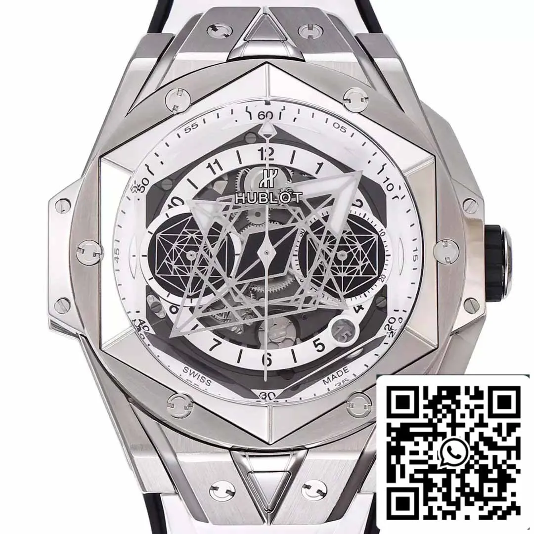 Hublot Big Bang Sang Bleu 418.NX.2001.RX.MXM20 1:1 Best Edition BBF Factory White Strap