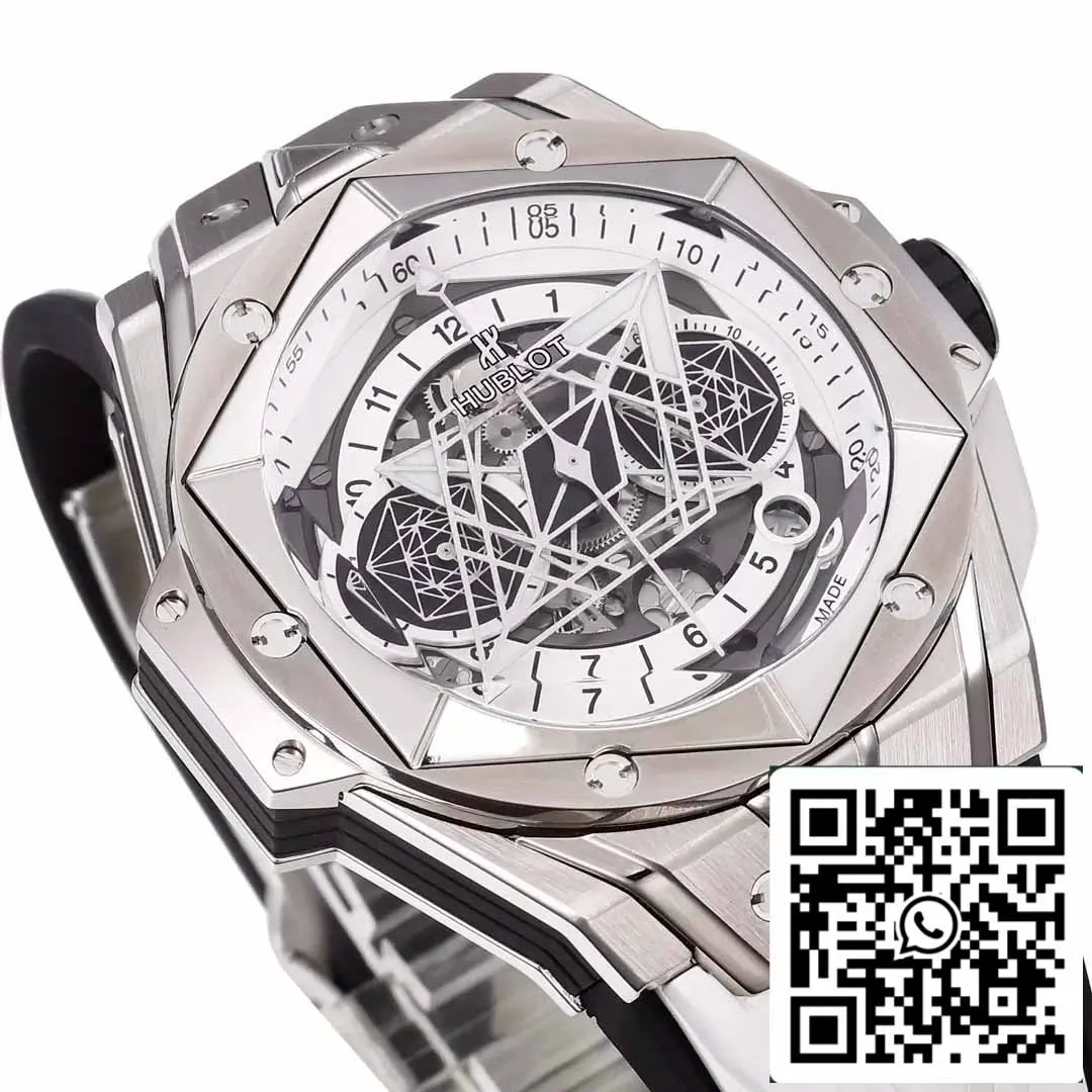 Hublot Big Bang Sang Bleu 418.NX.2001.RX.MXM20 1:1 Best Edition BBF Factory White Strap