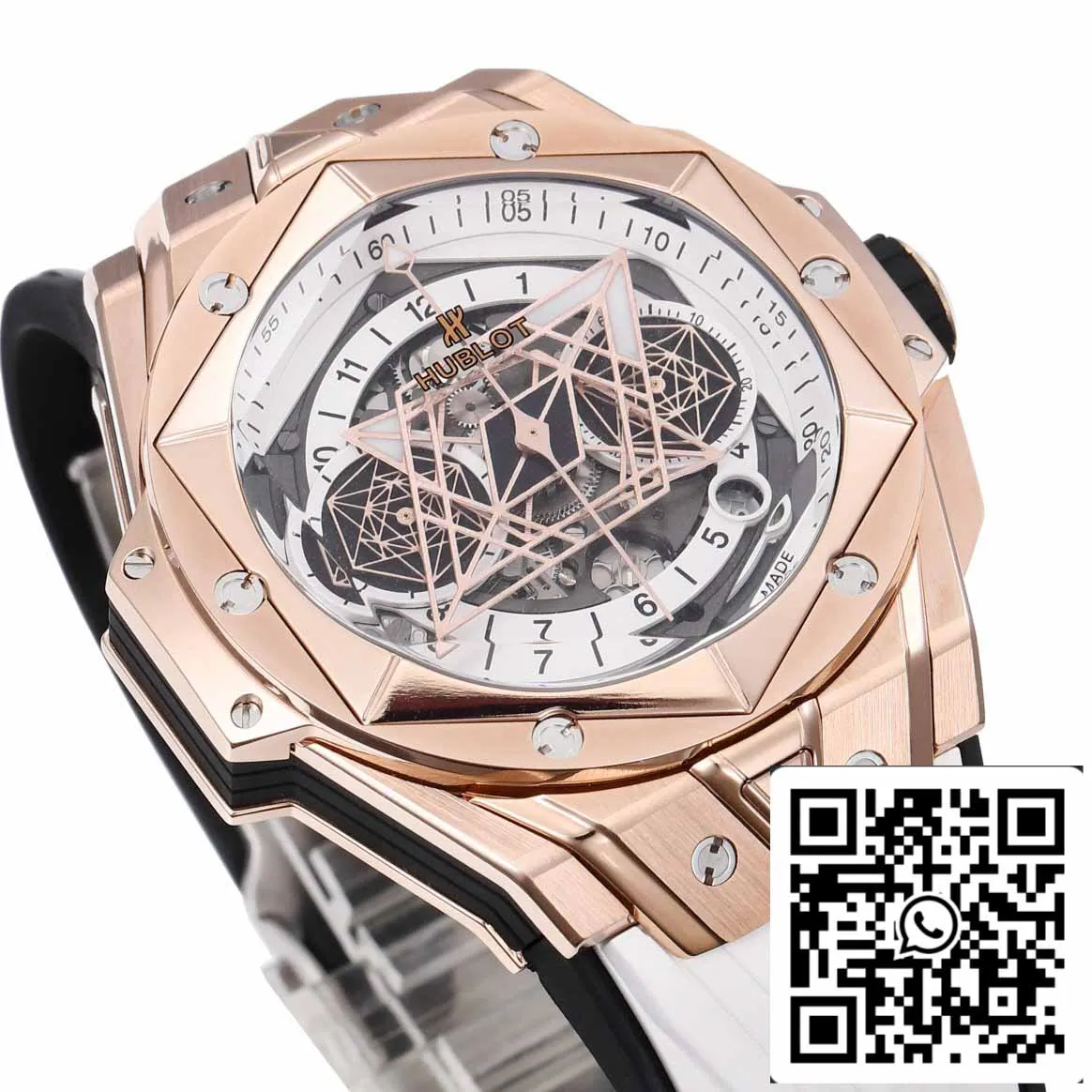 Hublot Big Bang Sang Bleu 418.OX.2001.RX.MXM20 1:1 Best Edition BBF Factory Rose Gold