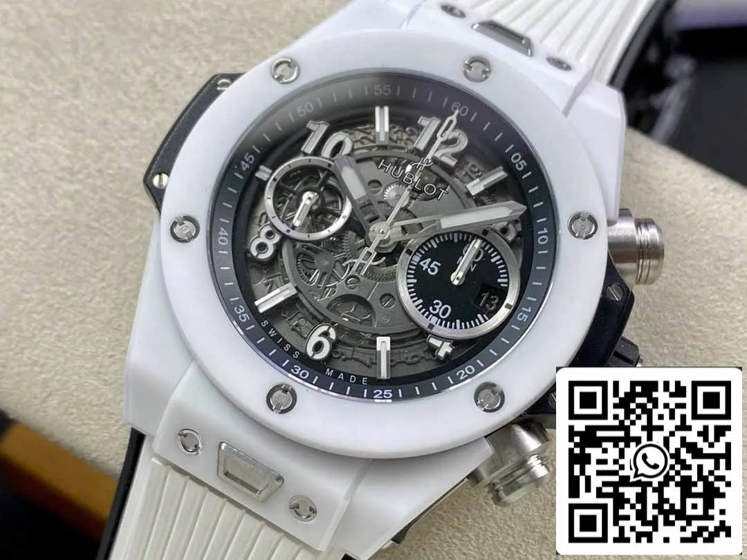 Hublot Big Bang Unico 411.HX.1170.RX 1:1 Best Edition BBF Factory White Ceramic