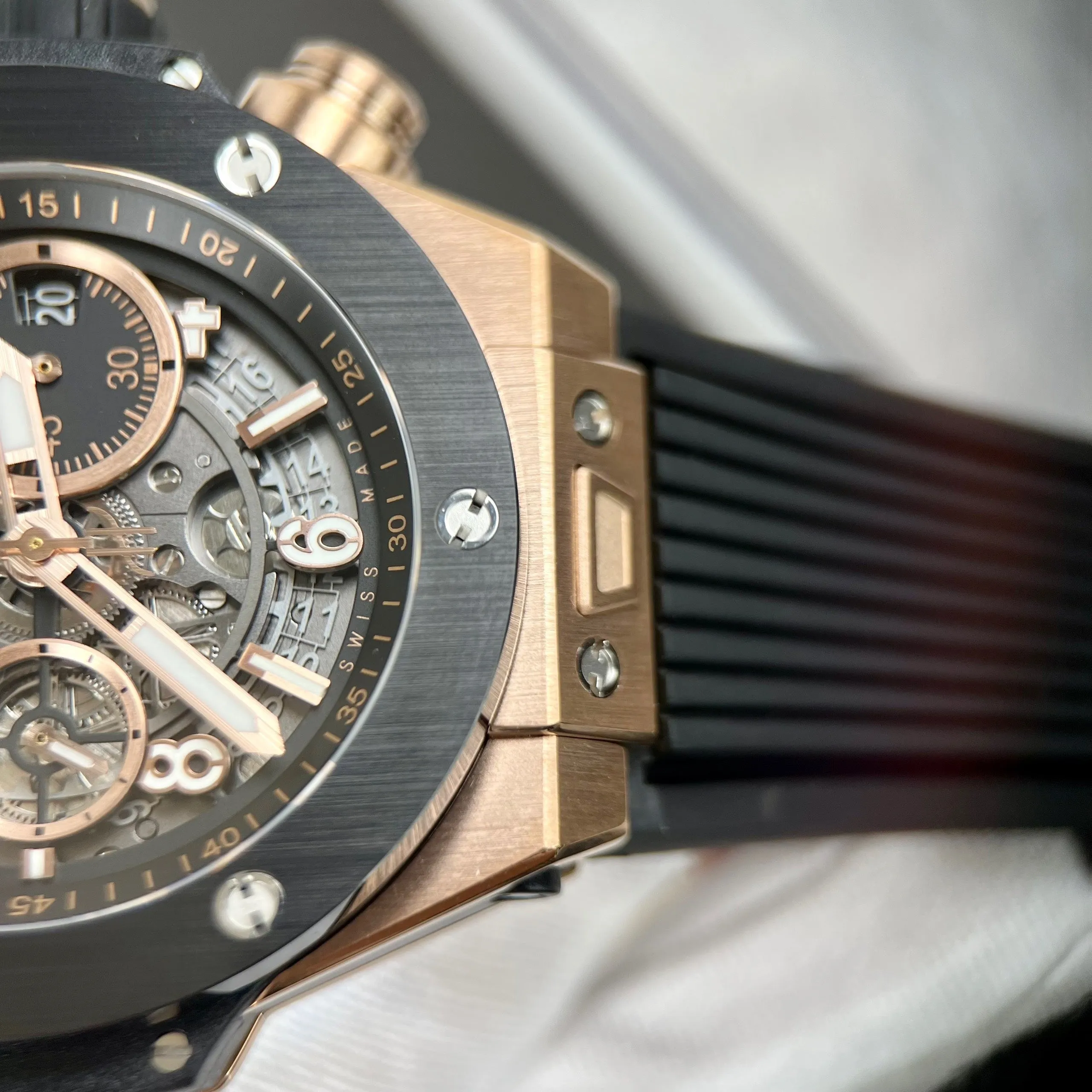 Hublot Big Bang Unico 441.OM.1181.RX 42mm 1:1 Best Edition BBF Factory Rubber Strap