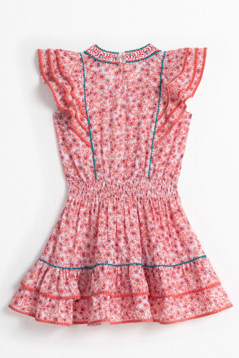 Kids Mini Dress Camila - Pink Anemone