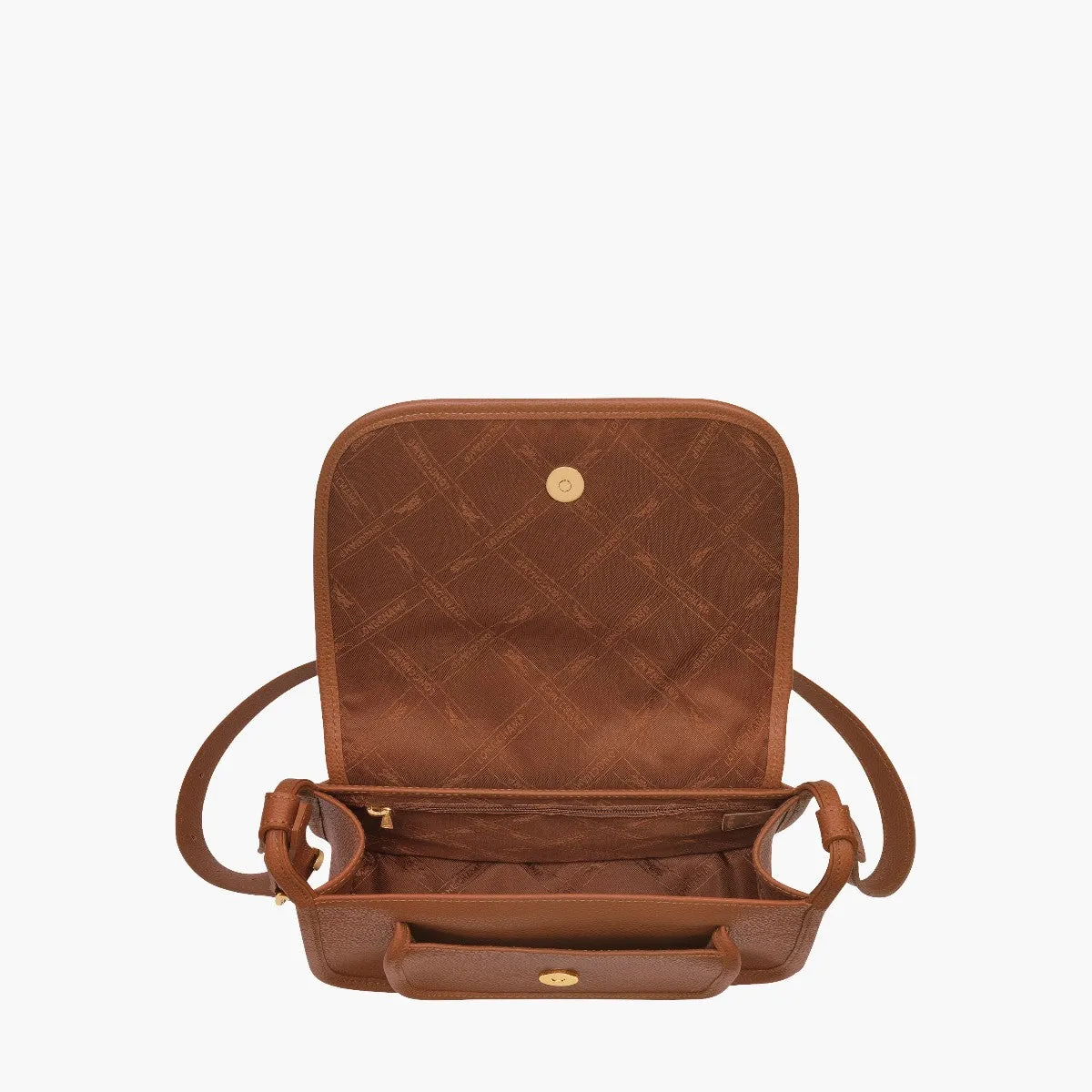 Le Foulonne Cross Body Bag Caramel