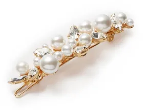 Mattar Pearl and Crystal Barrette