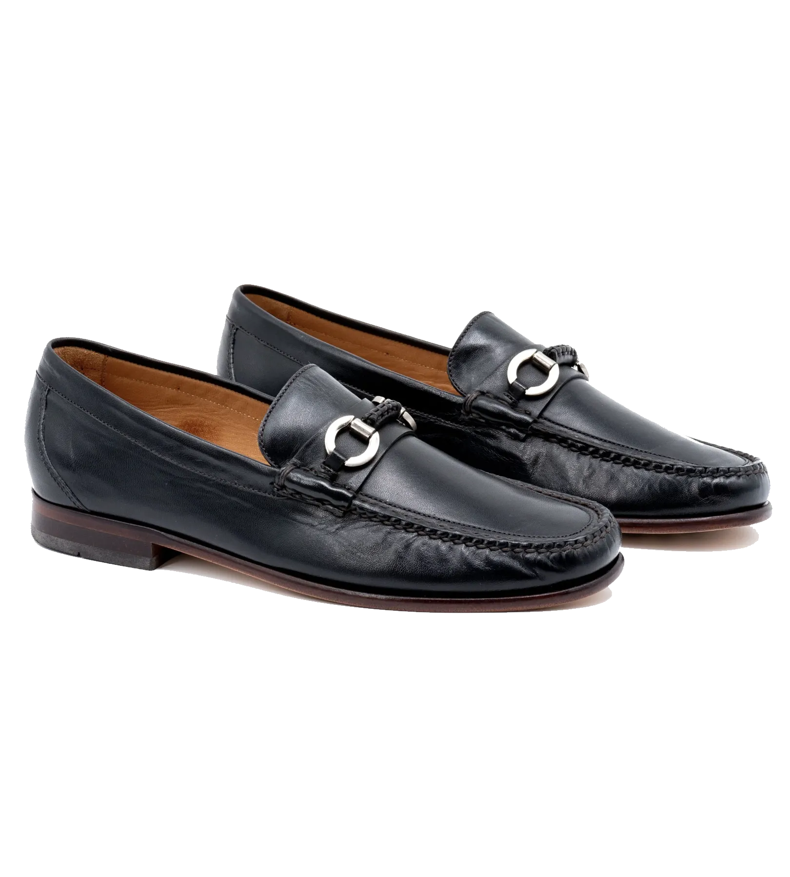 Maxwell Horse Bit Loafer Black