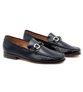 Maxwell Horse Bit Loafer Black