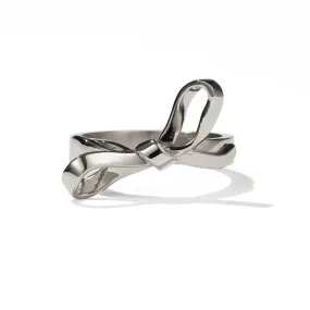 Meadowlark Bow Ring - Sterling Silver