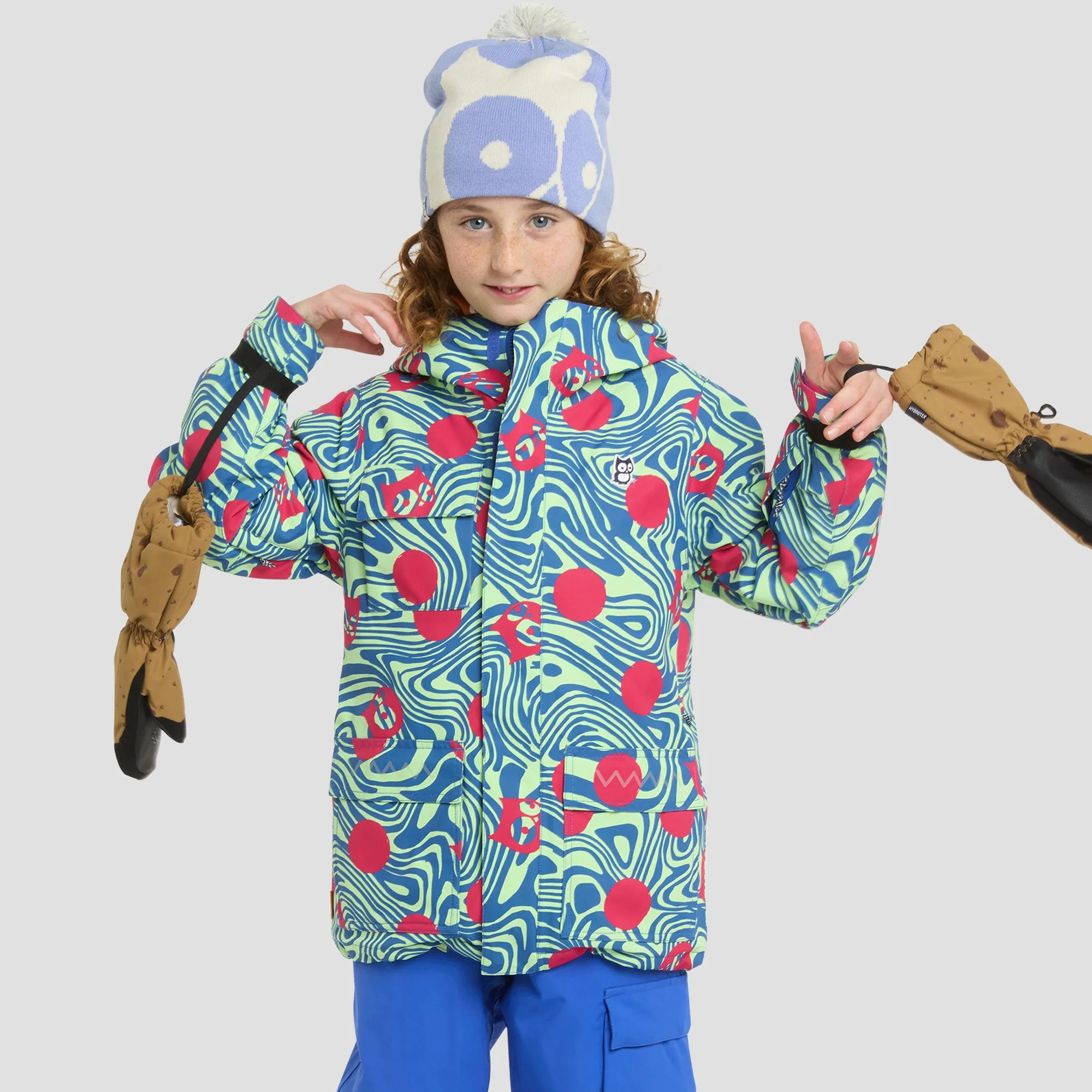 Mission snow jacket "Legna polka"