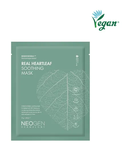 NEOGEN Real Heart Leaf Soothing Mask 37g*10pack