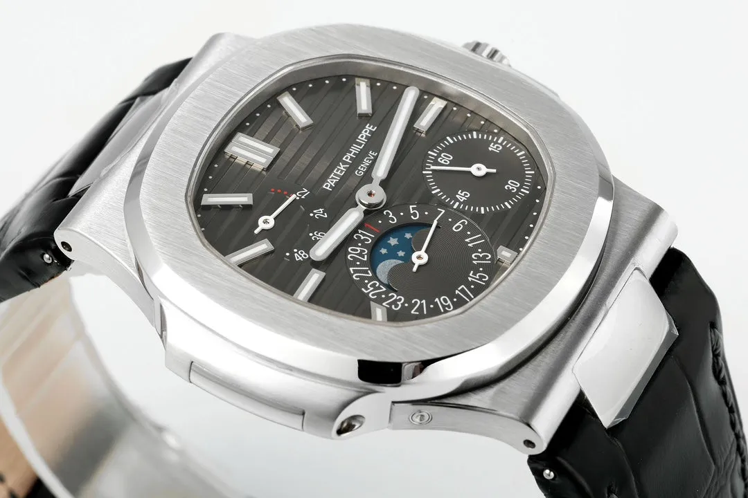 Patek Philippe Nautilus 5712 PP5712GR 1:1 Best Edition PPF V2 Factory Grey Dial