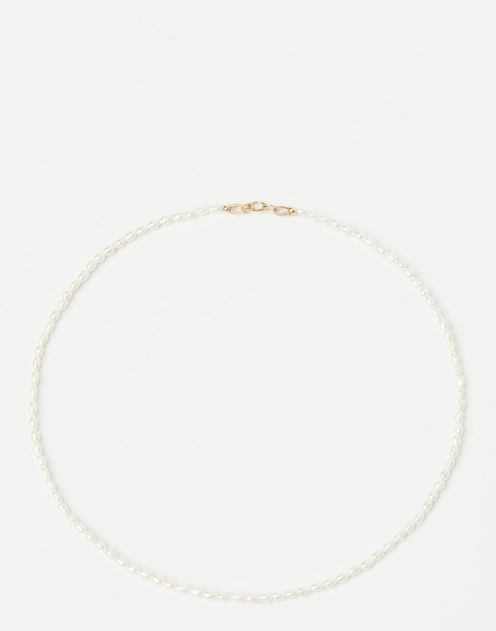 Pearl & Gold Lillie Necklace