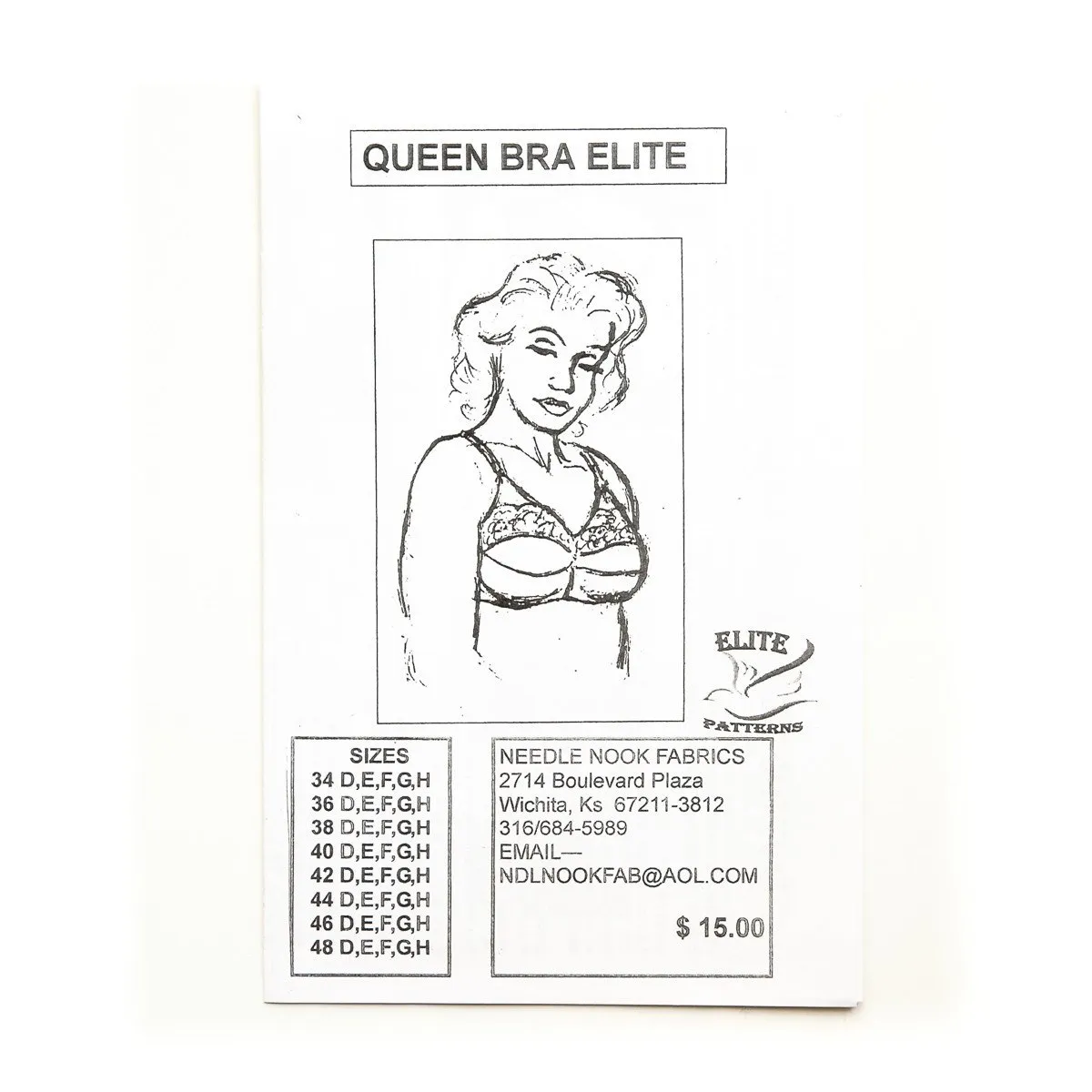 Queen Bra Elite Pattern