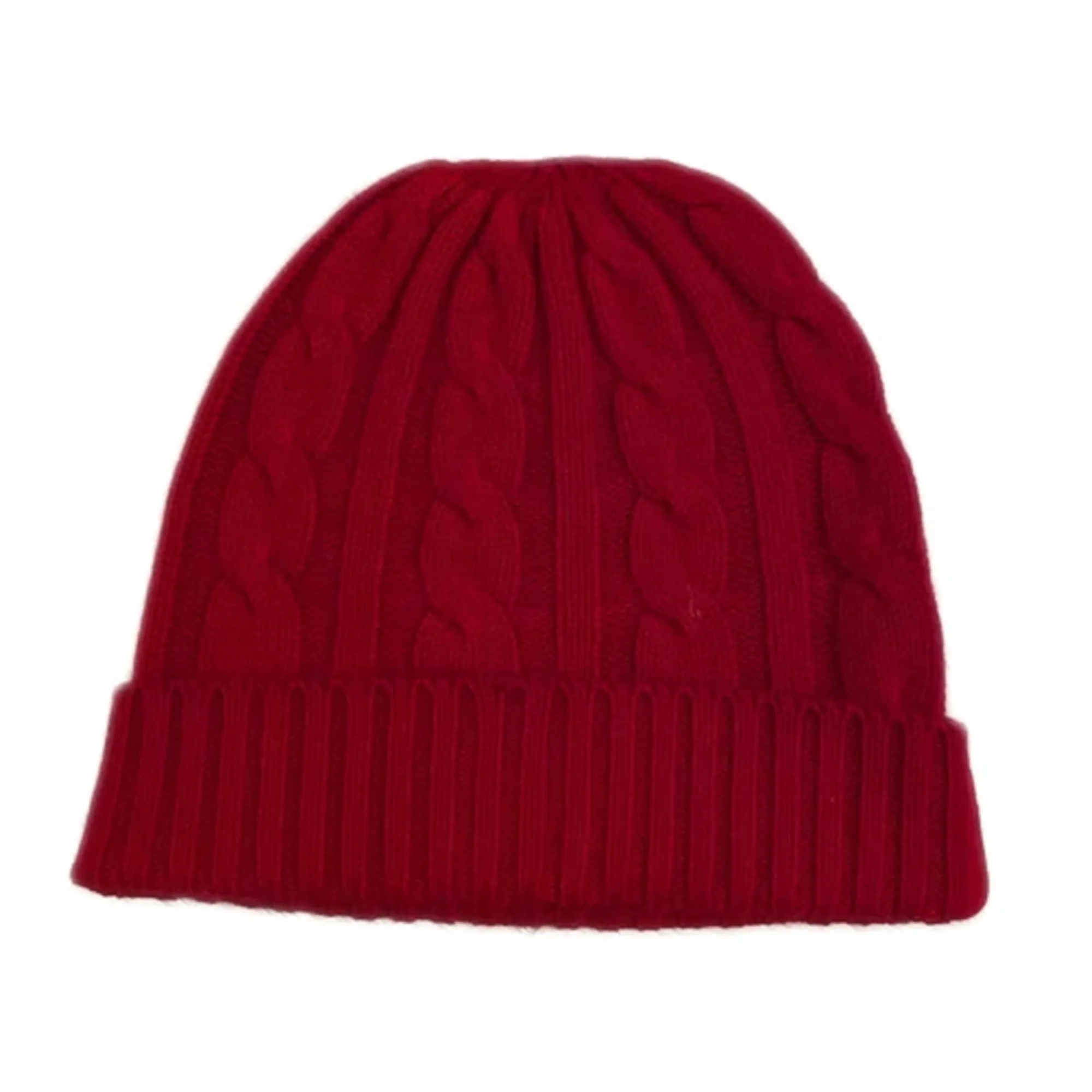 Red Cashmere Beanie