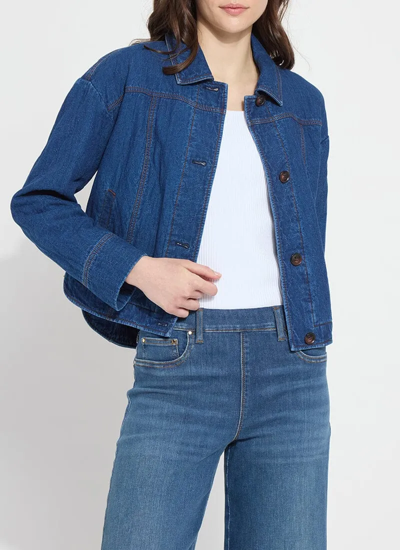 Sloane Quilted Denim Jacket