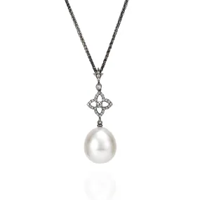 South Sea Pearl & Diamond Pendant