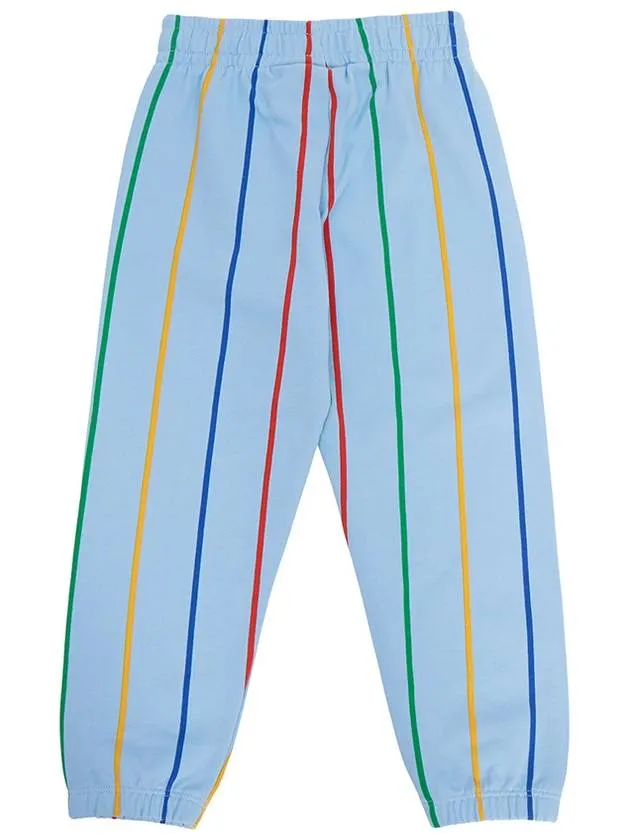 Striped kids sweatpants 2363012260 BLUE